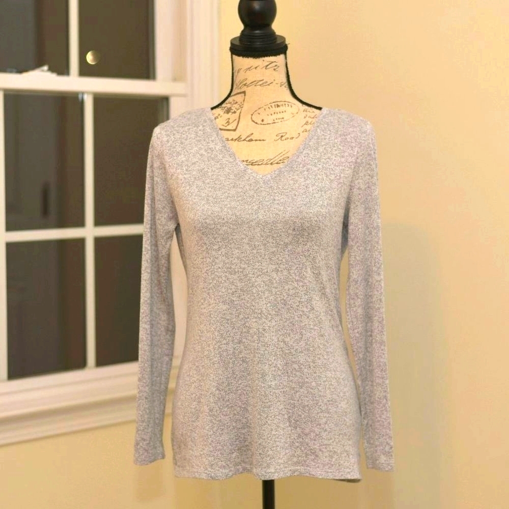 Athleta racerback cut out long sleeve top